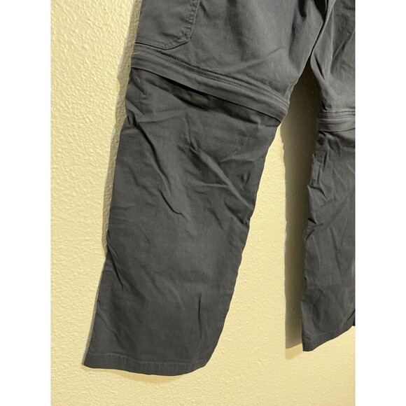 BC Clothing Mens Cargo Convertible Zip Off Camping Cargo Pants Size Large Belted - Picture 11 of 16